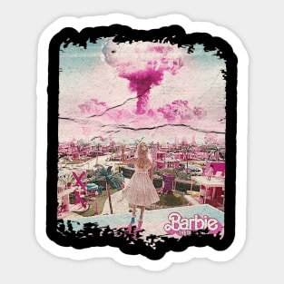 barbenheimer barbie Sticker